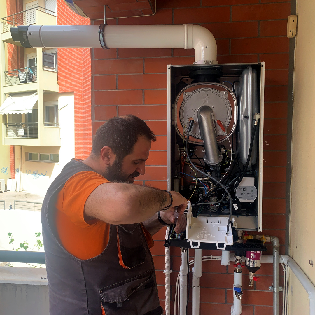 Συντήρηση λέβητα αερίου