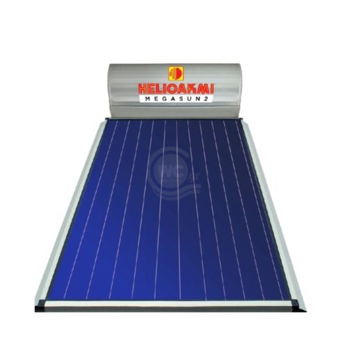 Ηλιακός Θερμοσίφωνας Helioakmi Megasun 2 SP 200 x2,62m² τριπλής ενέργειας