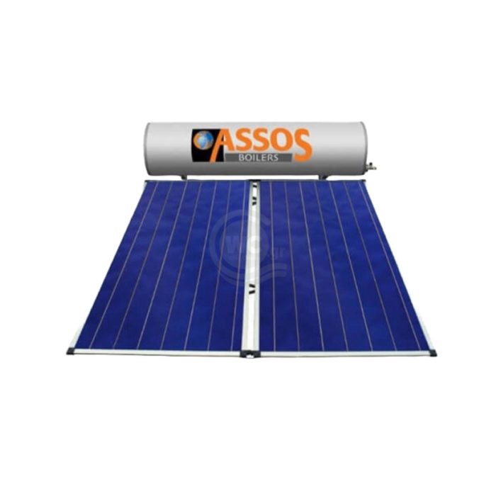 Ηλιακός θερμοσίφωνας ASSOS SP300Ex5,24m² τριπλής ενέργειας