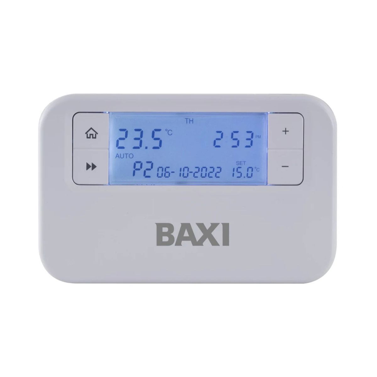 Εξωτερική όψη του προγραμματιζόμενου θερμοστάτη χώρου BAXI Homely