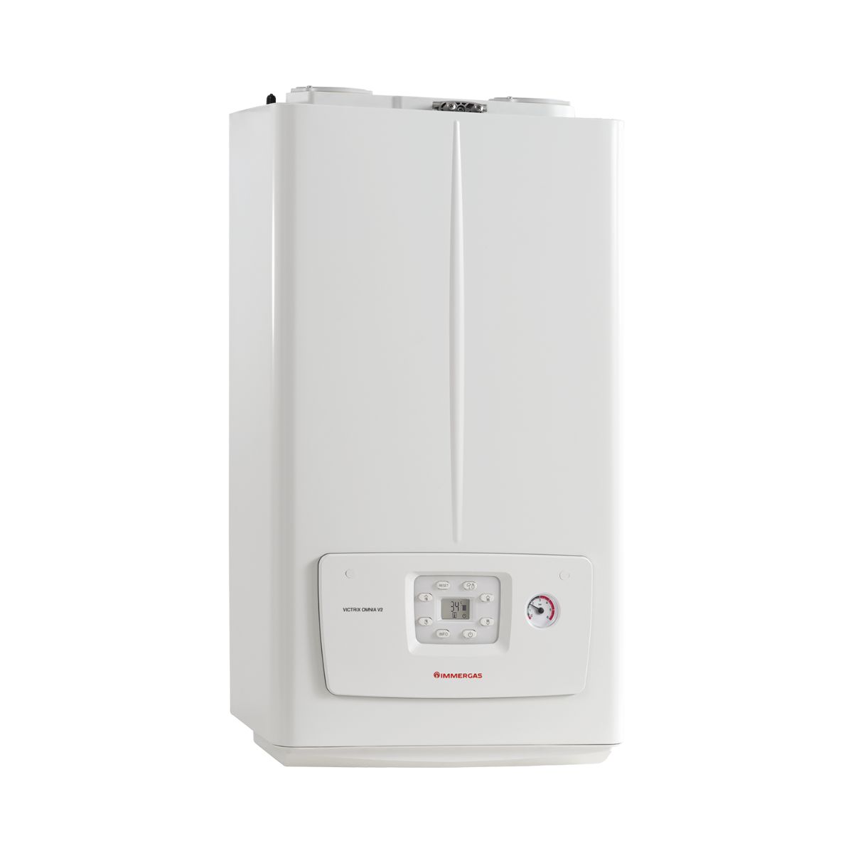 Εξωτερική όψη του λέβητα αερίου